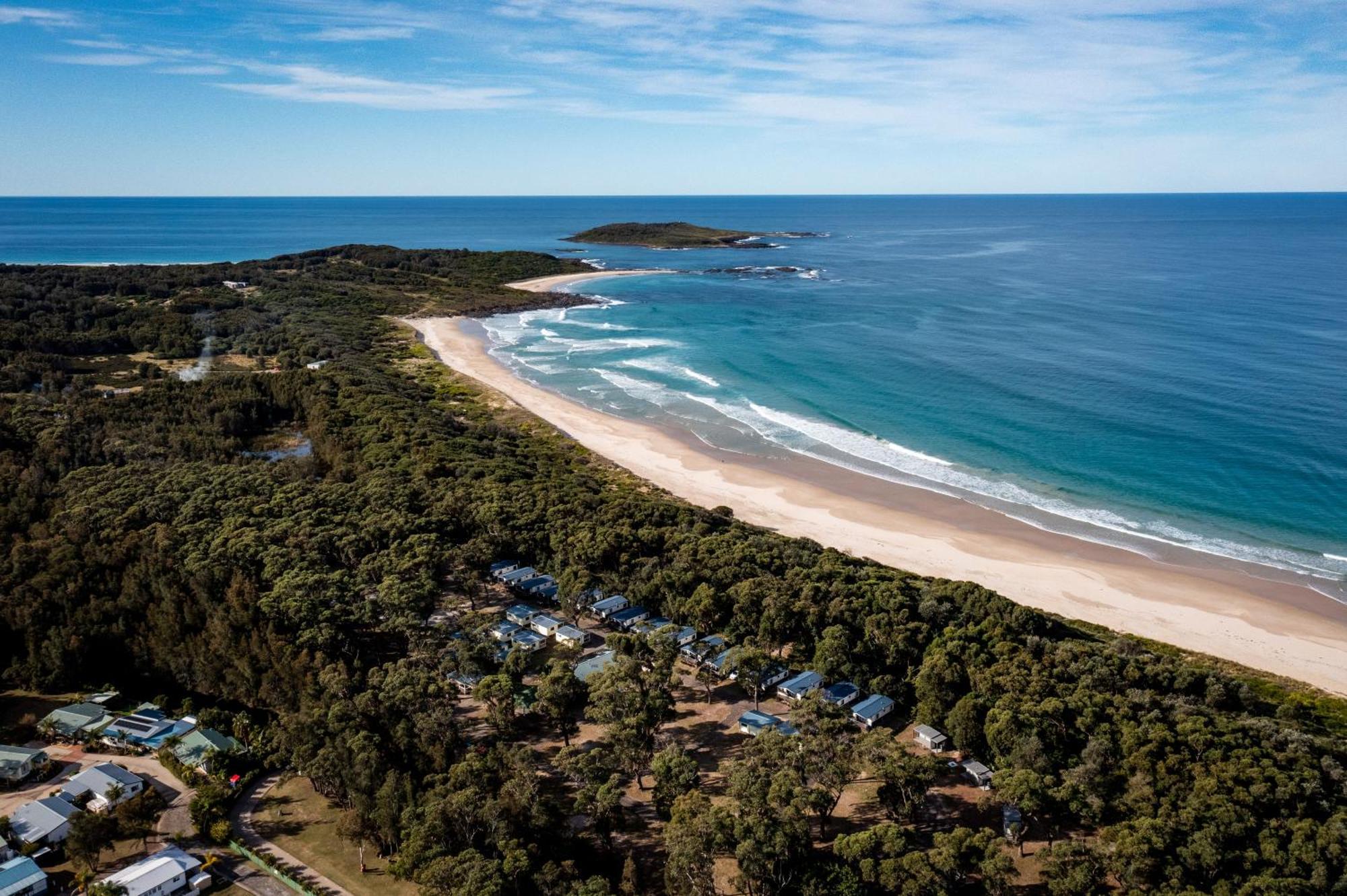 Big4 Tasman Holiday Parks - Racecourse Beach Bawley Point Exterior photo